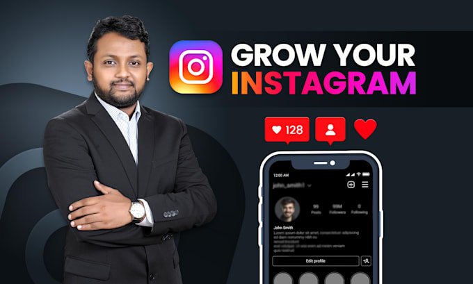 I will grow your instagram account for super fast organic growth and engagement