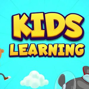 I will create educational kids learning videos with voiceover