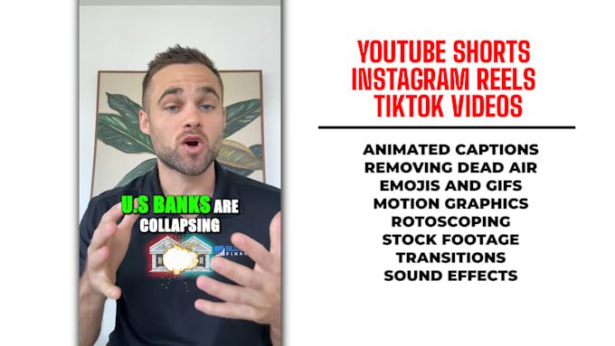 I will do instagram reels, youtube shorts and tiktok video editing - Image 2