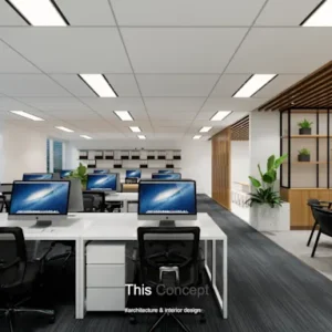 I will do 3d rendering and interior design for office and workspace